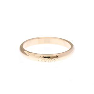 Cartier 1875 Wedding Ring Pink Gold (18K) Fashion Diamond Band Ring Pink Gold